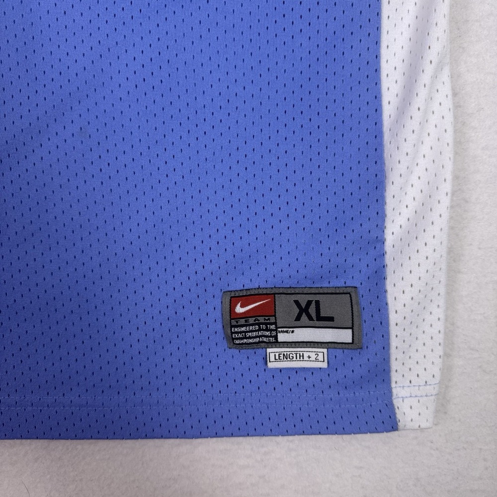 Nike Denver Nuggets Carmelo Anthony Jersey Men's XL +2 Blue Stitched NBA #15 - Picture 3 of 7